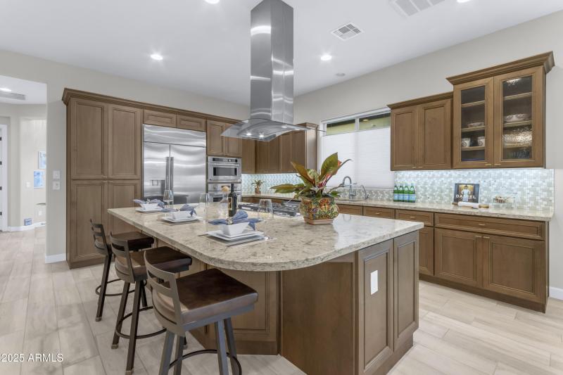 Smokey Alderwood Cabinets