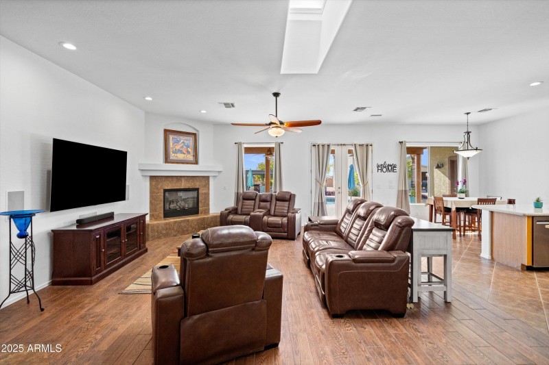 12-Family Room to Kitchen