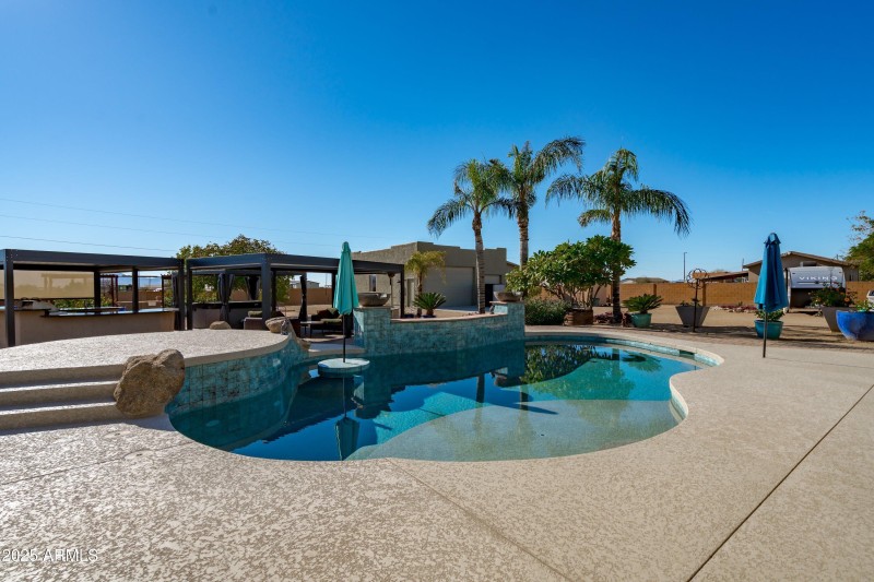 50-Pool and Backyard