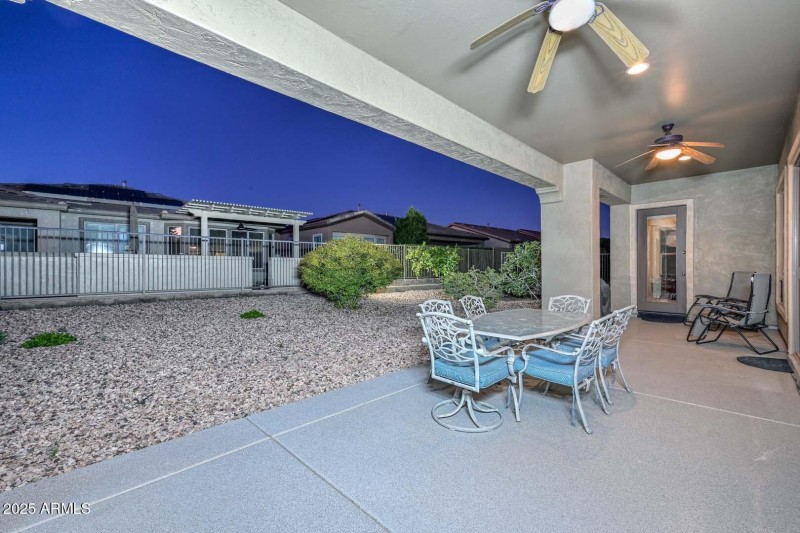 Covered Patio-Backyard