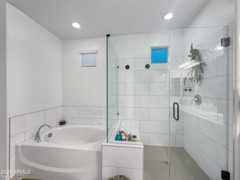 Primary Bath – Tub & Shower