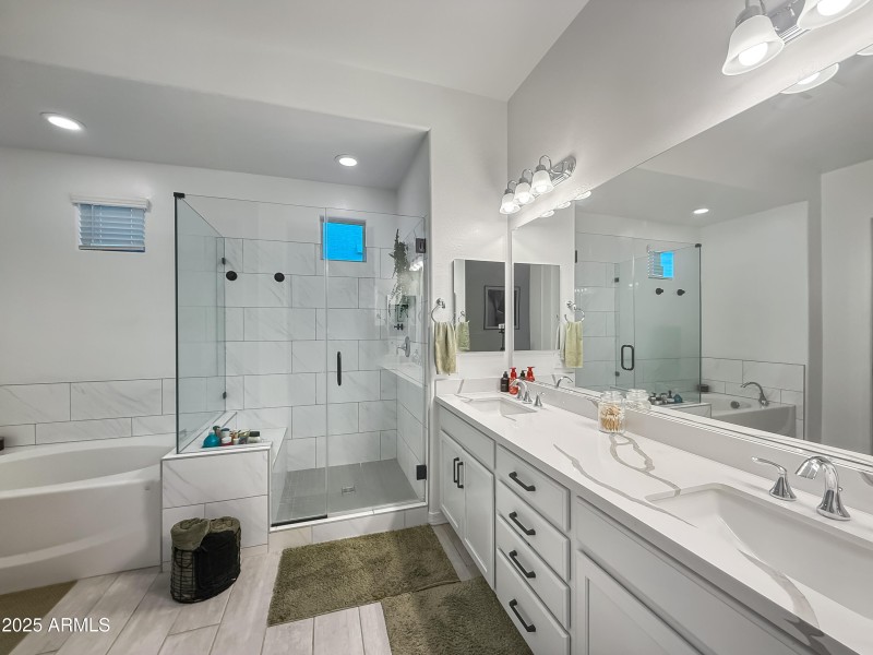 Primary Bath – Dual Vanities