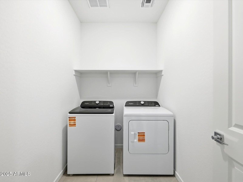 Included Washer & Dryer