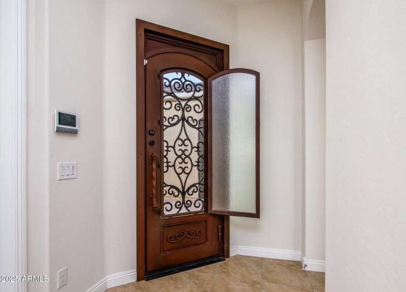 Exquisite Ironworks Door!