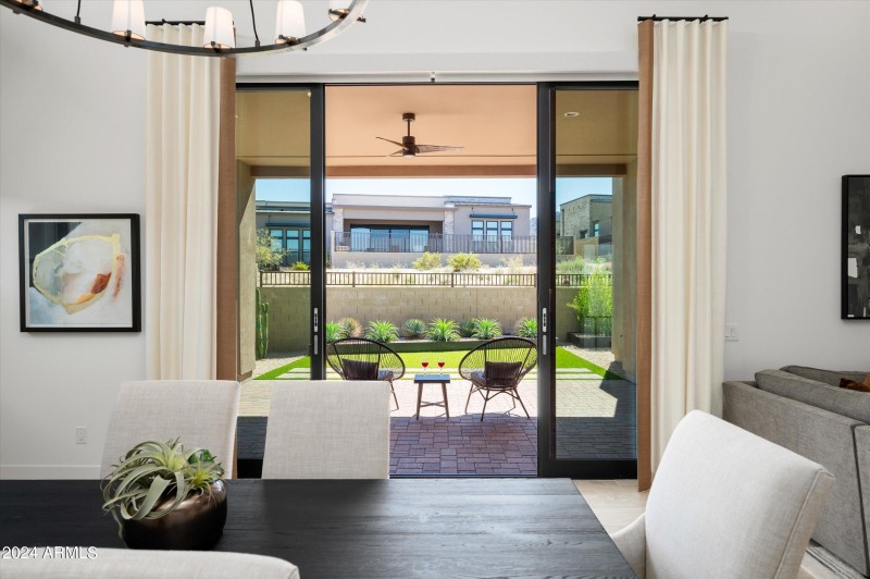 Patio Access From Dining Room