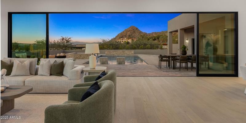 indoor outdoor living great room