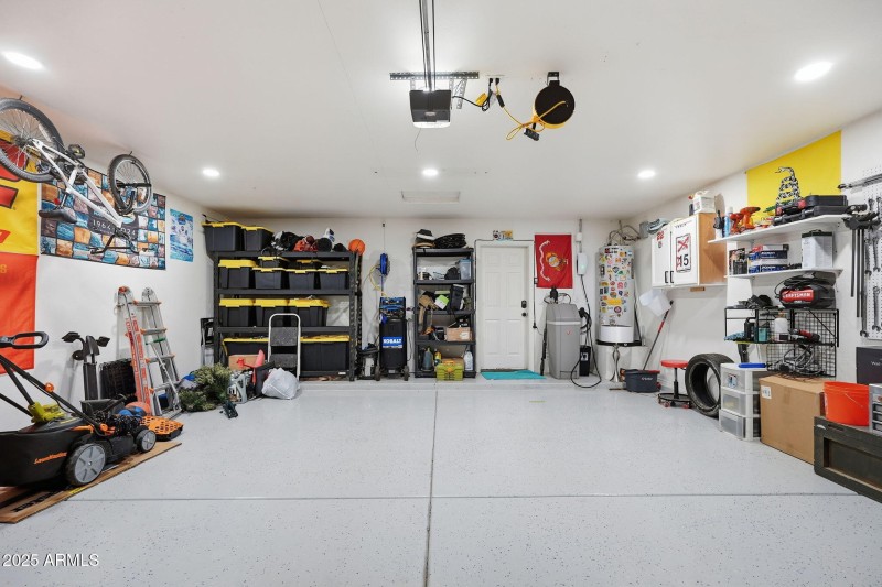 2 Car Garage w/ EV Charging