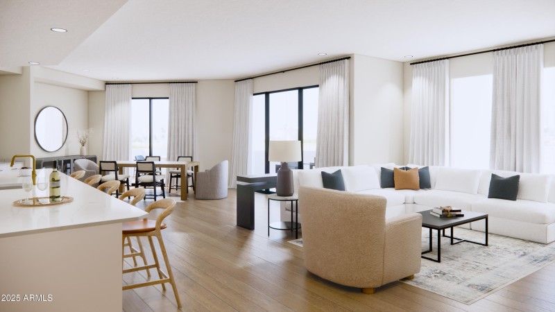 Living Room - Staged