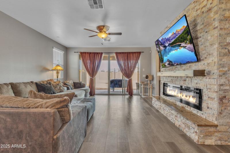 Custom Stone Accent Wall