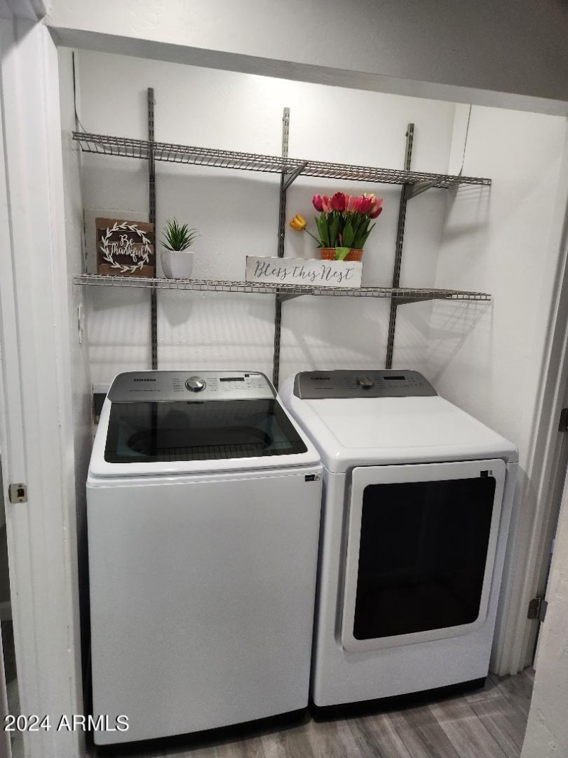 Laundry area