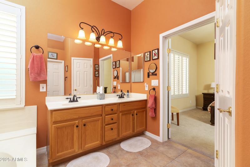 Master bathroom