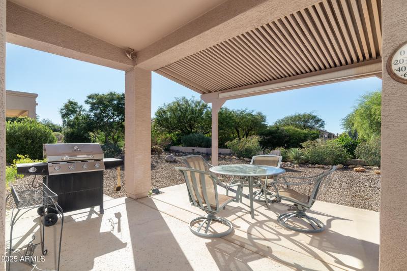 Extended patio and cover