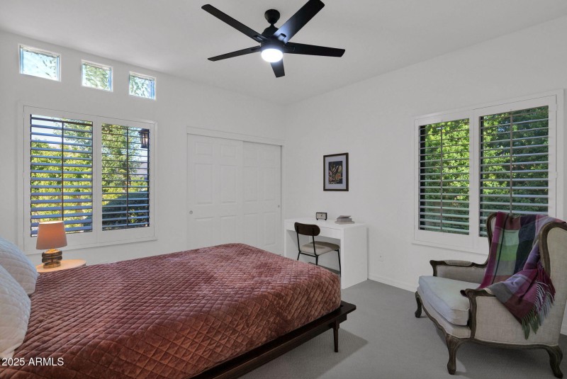 First downstairs bedroom