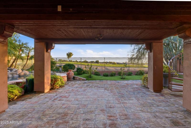 Extended Coved Patio.