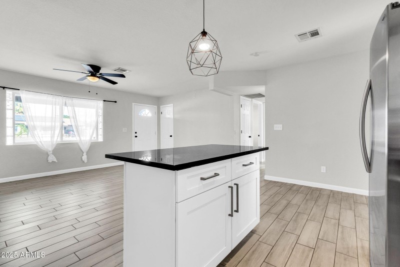 Kitchen & Living Room