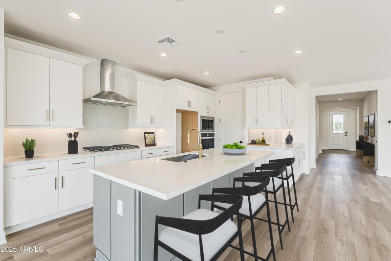 Virtually Staged Kitchen