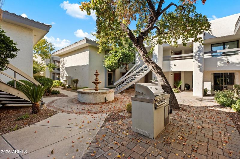 Grill conveniently located