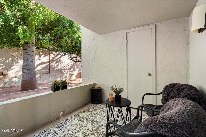 Relax on your private patio