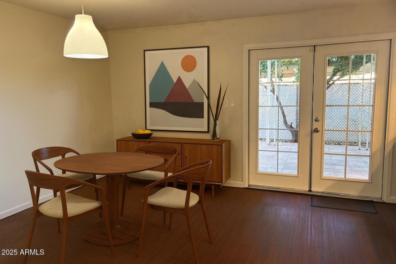 Dining Room Virtually Furnished