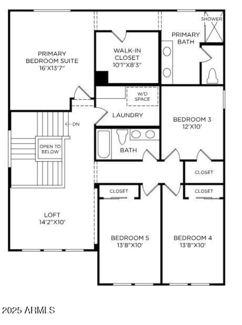 Ellard Floor plan floor 2