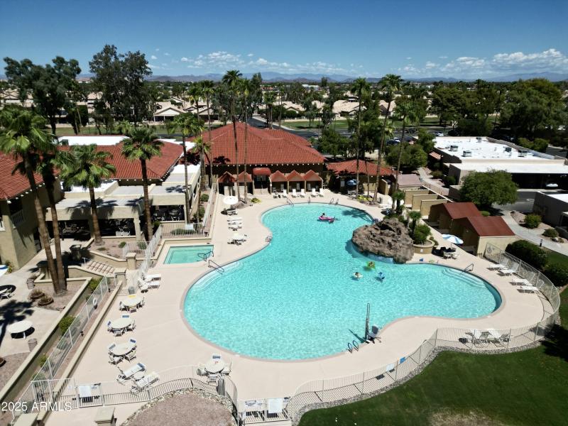 Community Pool and Cabanas