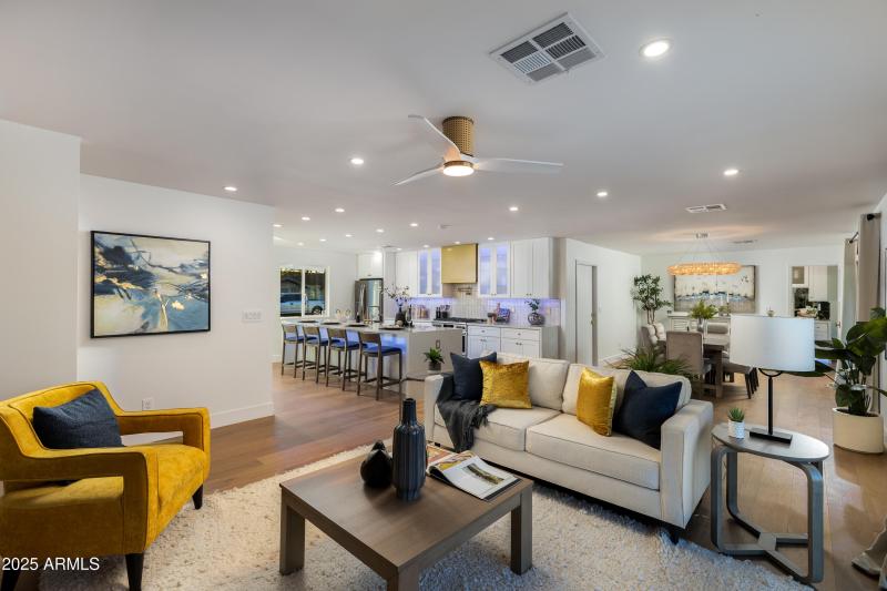 OPEN CONCEPT LIVING SPACES