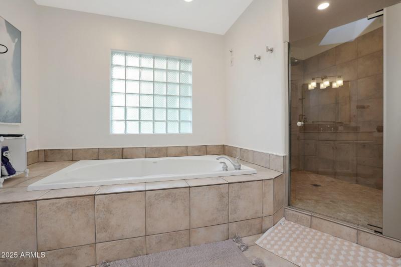 Primary Suite - Separate tub and shower