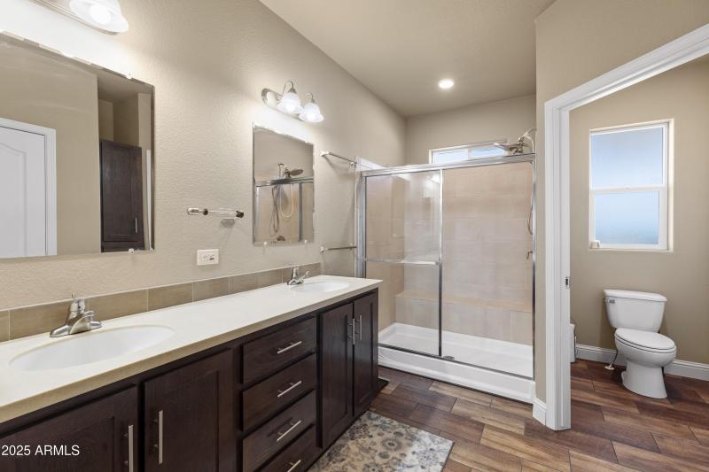 Spacious Primary Bathroom