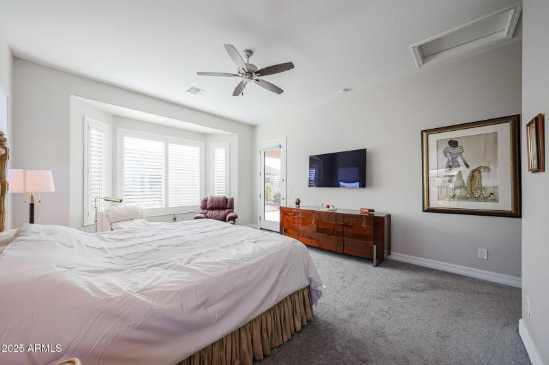 Bay Window in Primary Bedroom
