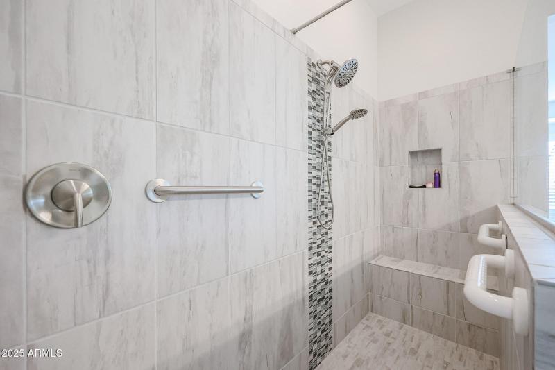Large Walk-in Shower