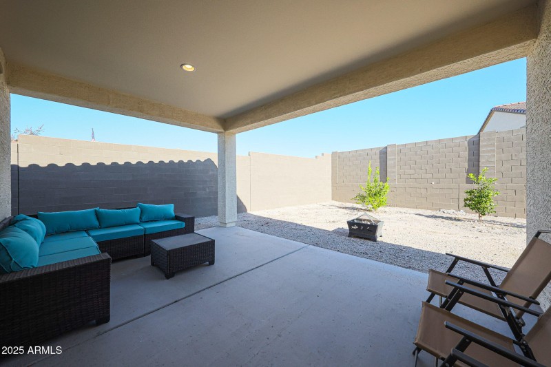 Large Covered Patio