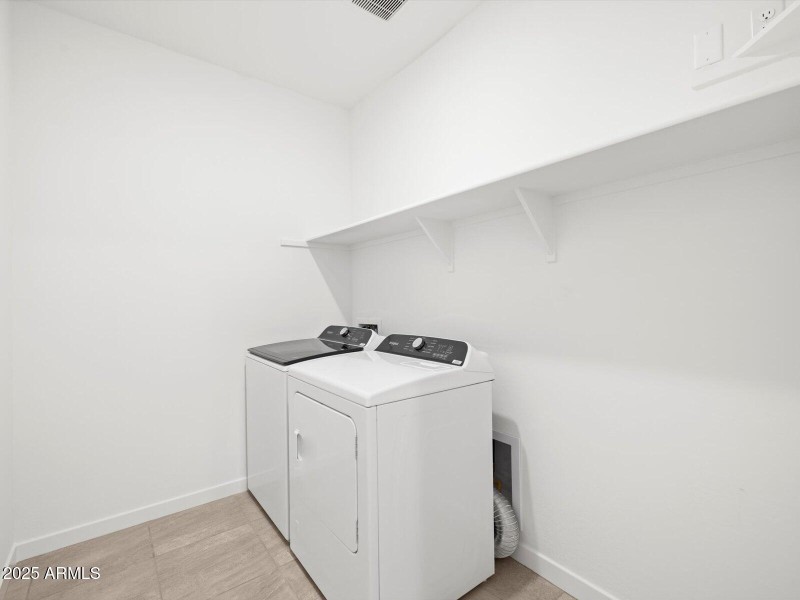 Included Washer & Dryer