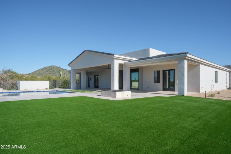 Back Yard View 7926 E Morning Vista