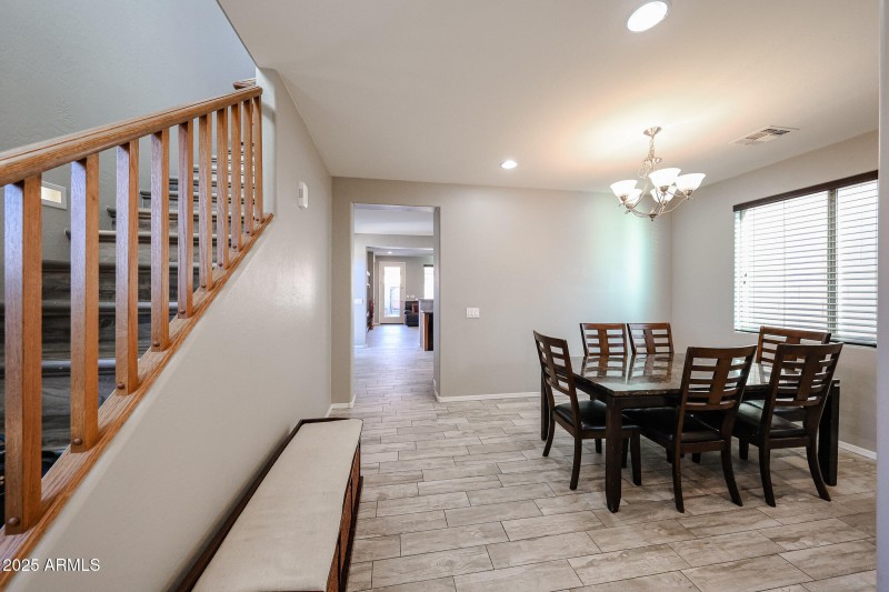 View from front Door