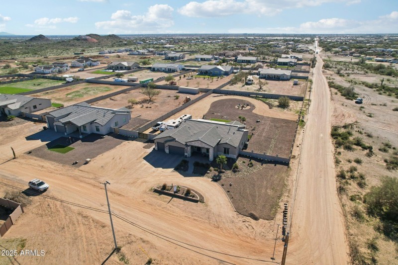 Front Drone 155th view