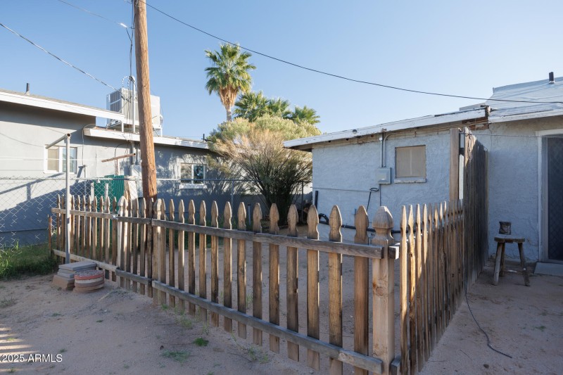 Suite A Back Yard View