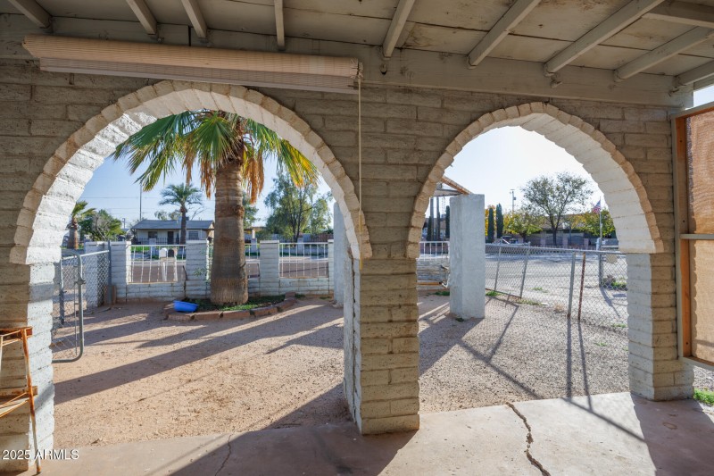 Suite A Front Patio View