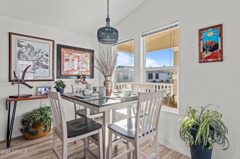 Charming dining area