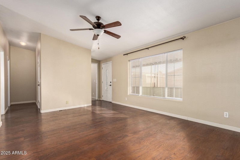 Living room front door