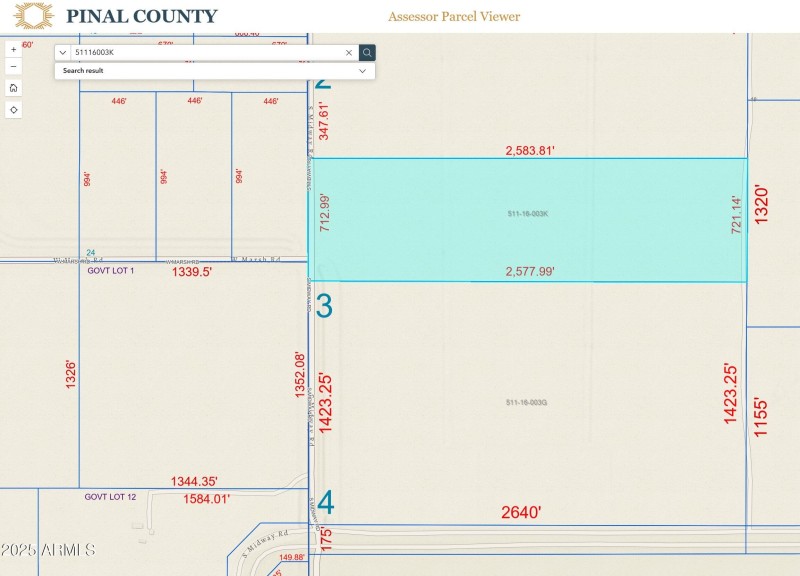 511-16-003K Parcel Lot