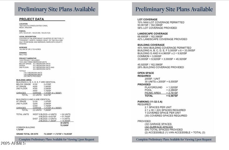 Preliminary Design - Detailed plans avai