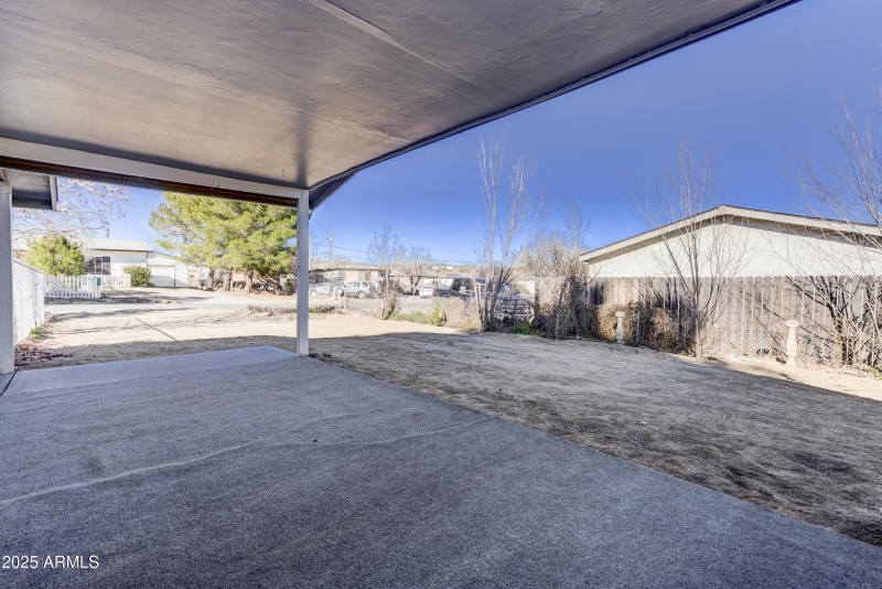 Carport / RV parking