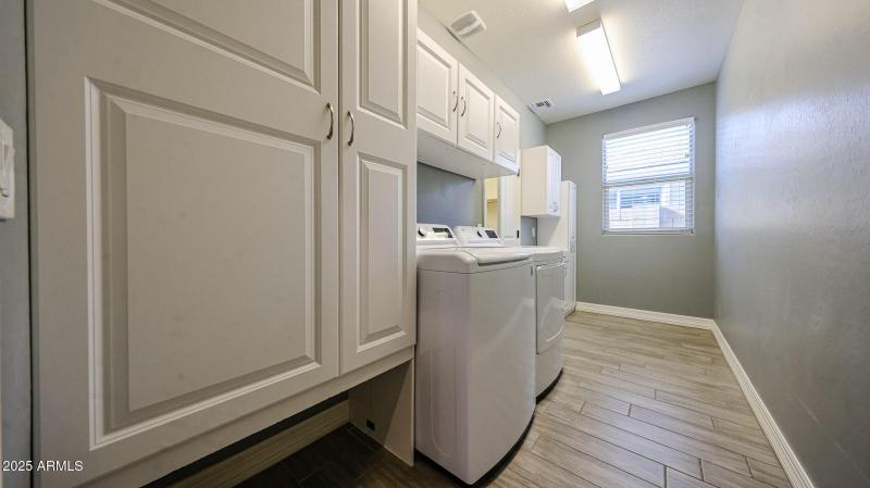 Laundry Room with Built-in Storage