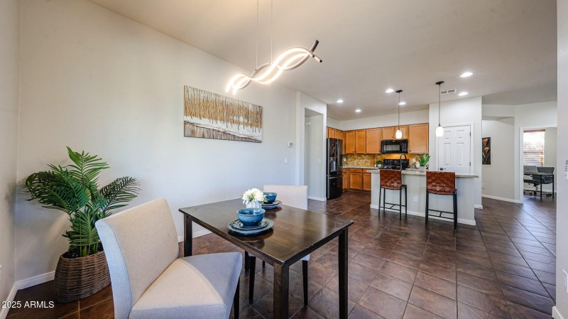 View From Dining to Kitchen