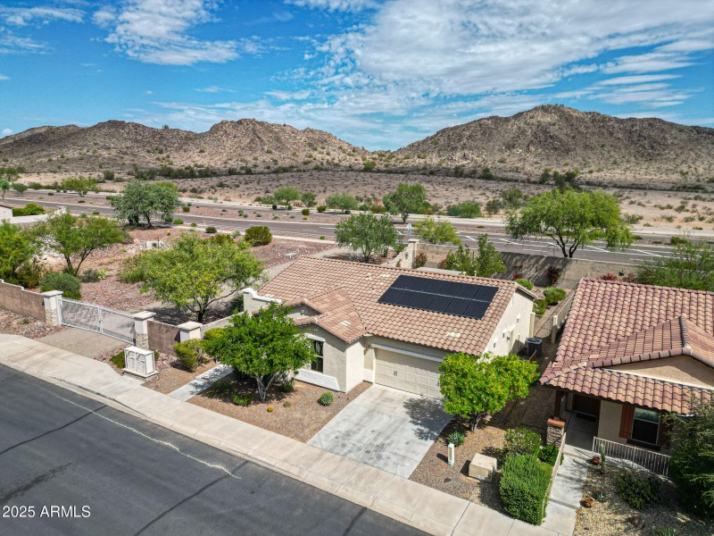 East Facing Backyard