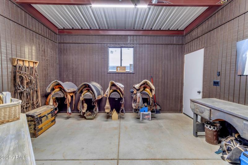 Custom tack room/office