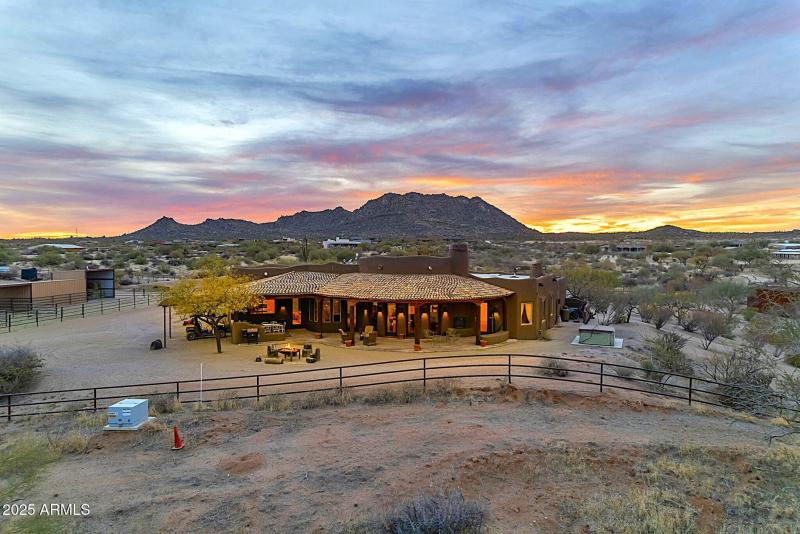 Sunset over Granite Mt.