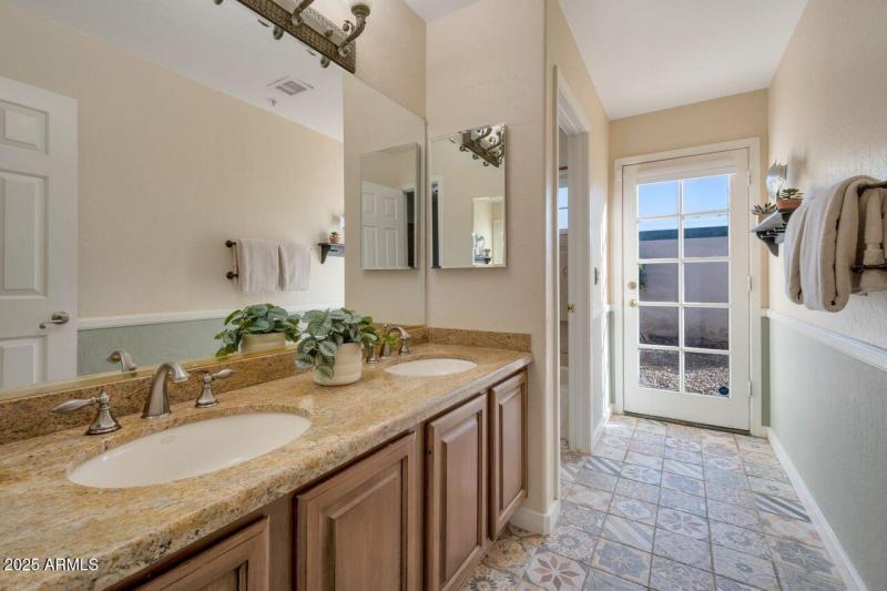 HALL BATH TO OUTSIDE