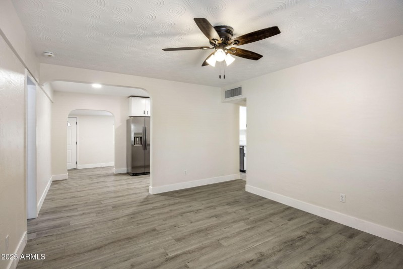 Living Room Opening to Kitchen