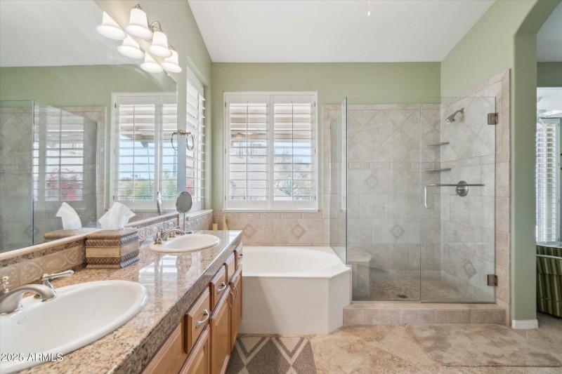 Updated primary bath